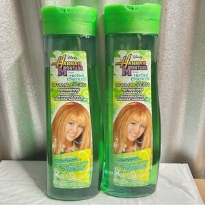 2 pack Herbal Essences Hanna Montana Drama Clean Shampoo Miley Cyrus 12 oz NEW